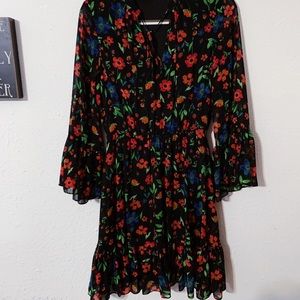 Floral Calvin Klein dress